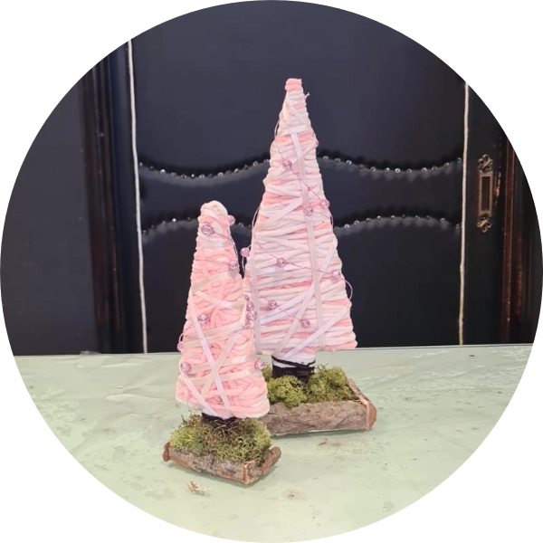 Coppia albero natale 